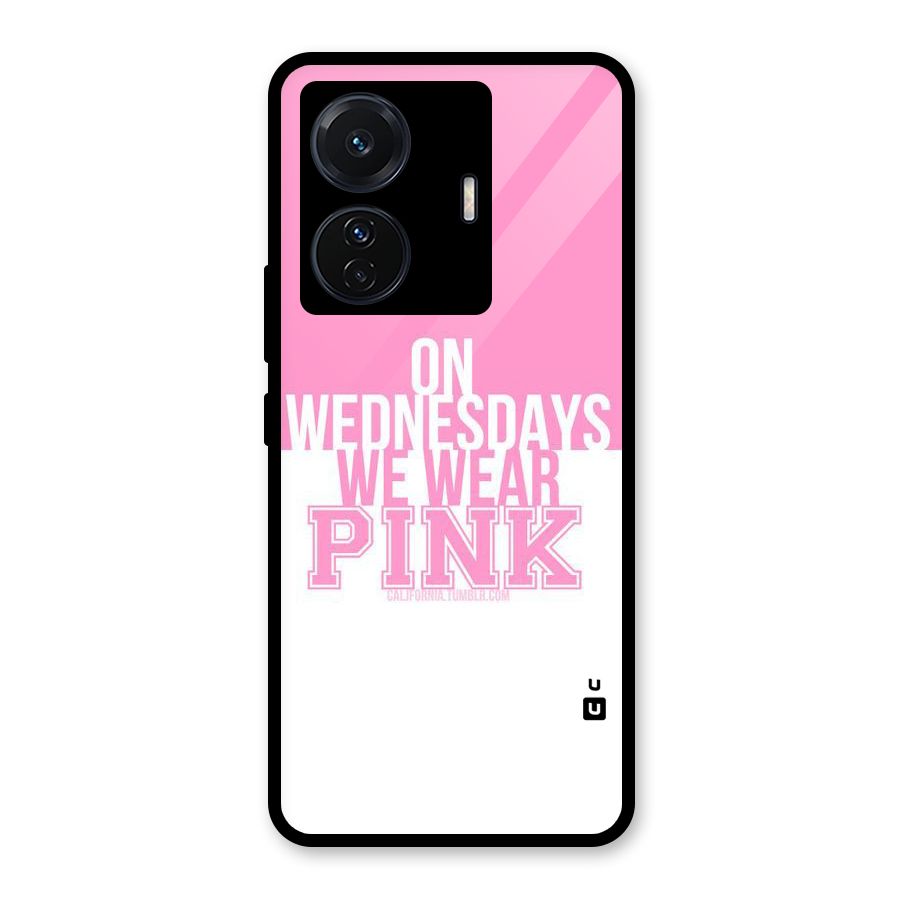 Wear Pink Glass Back Case for Vivo iQOO Z6 Pro