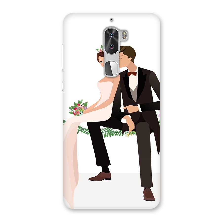 Wedding Couple Back Case for Coolpad Cool 1