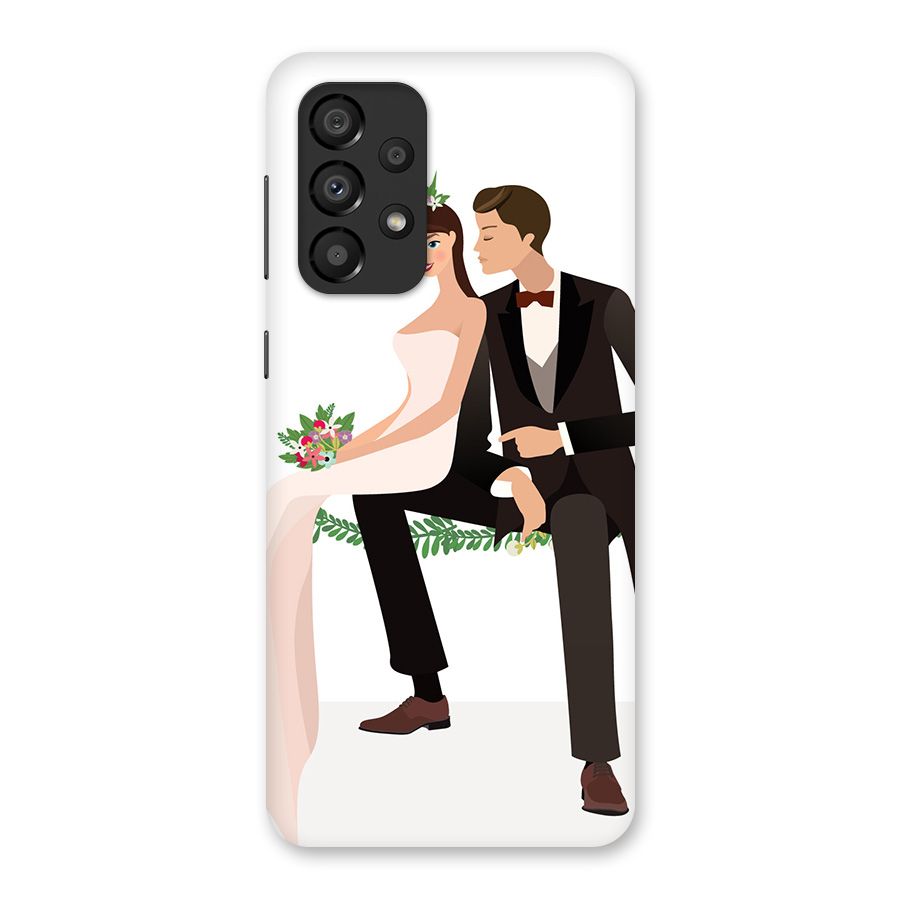 Wedding Couple Back Case for Galaxy A33 5G