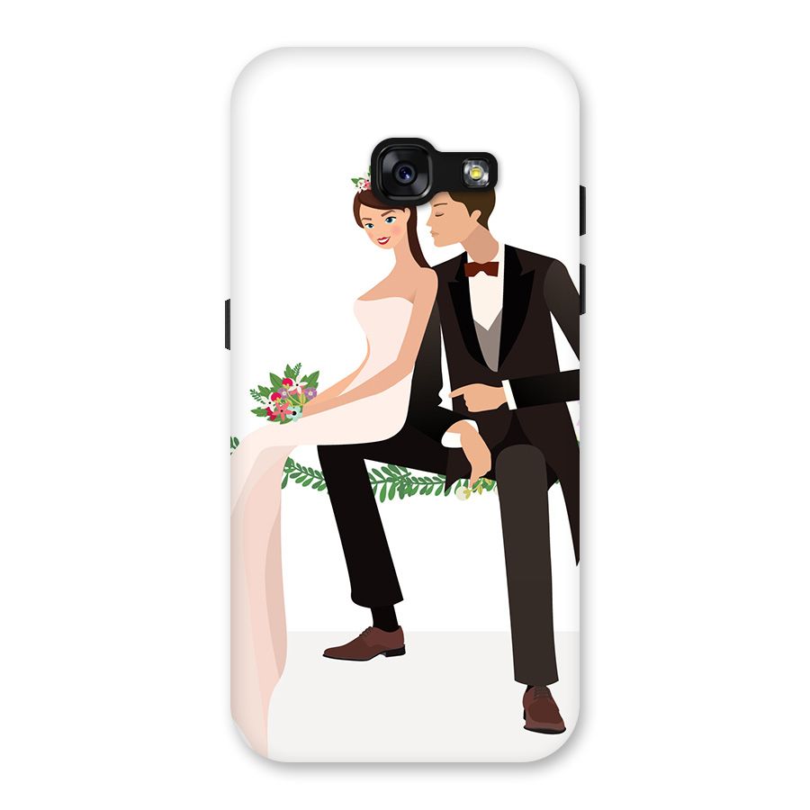 Wedding Couple Back Case for Galaxy A3 (2017)
