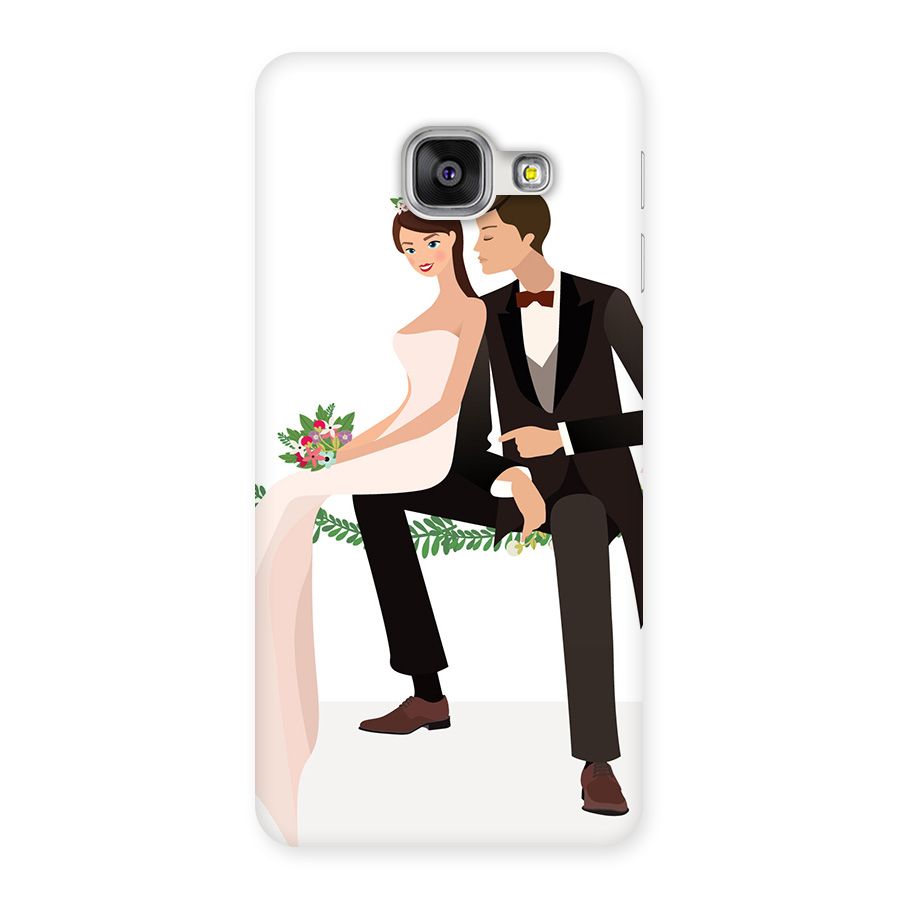 Wedding Couple Back Case for Galaxy A3 2016