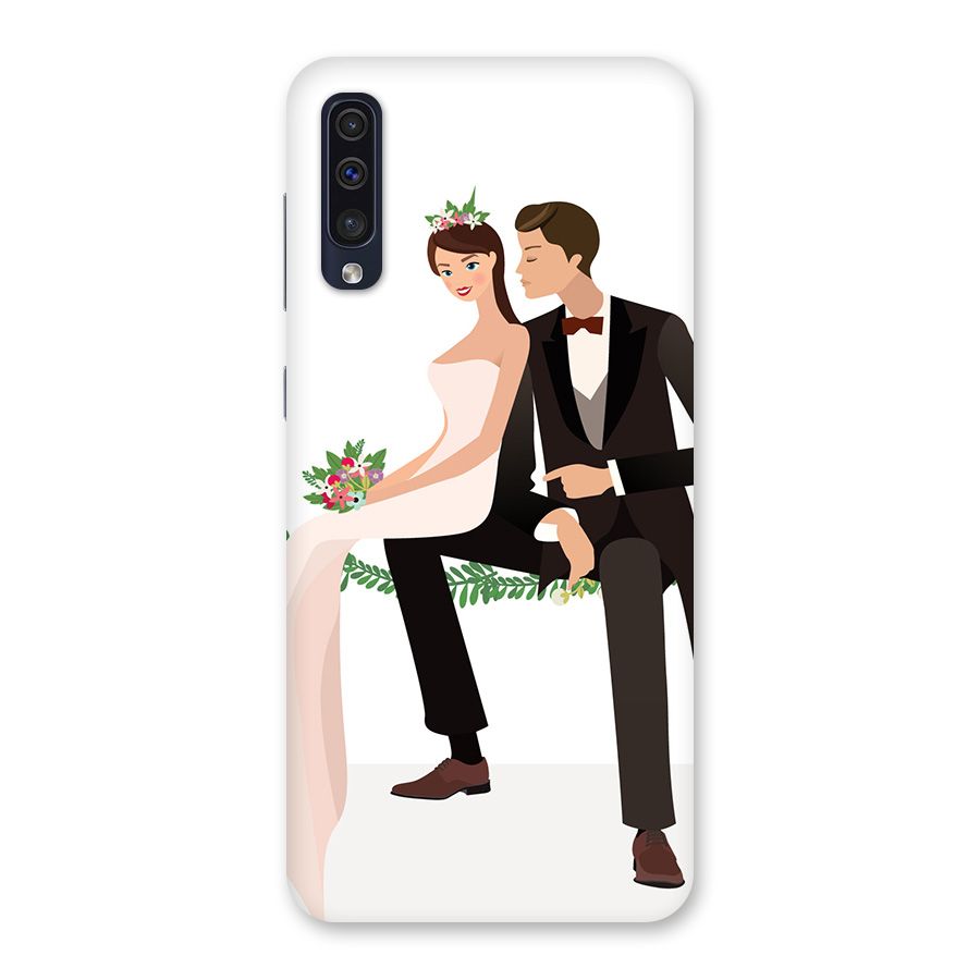 Wedding Couple Back Case for Galaxy A50