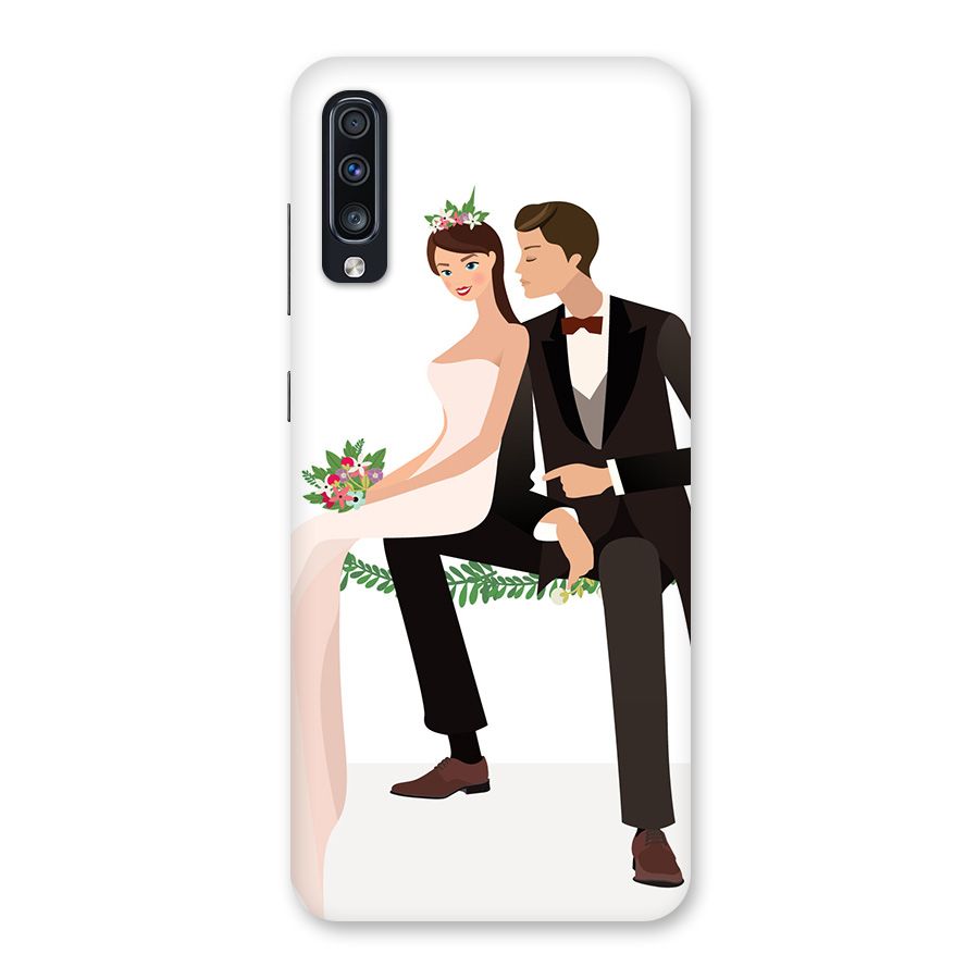 Wedding Couple Back Case for Galaxy A70