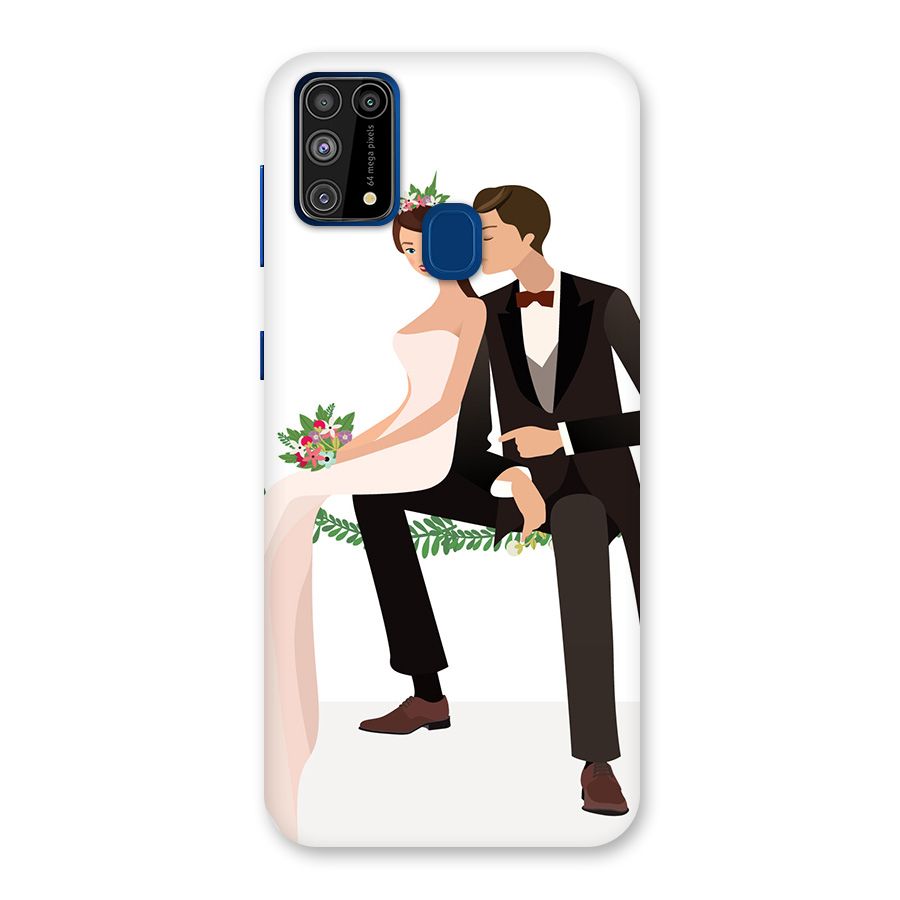 Wedding Couple Back Case for Galaxy F41