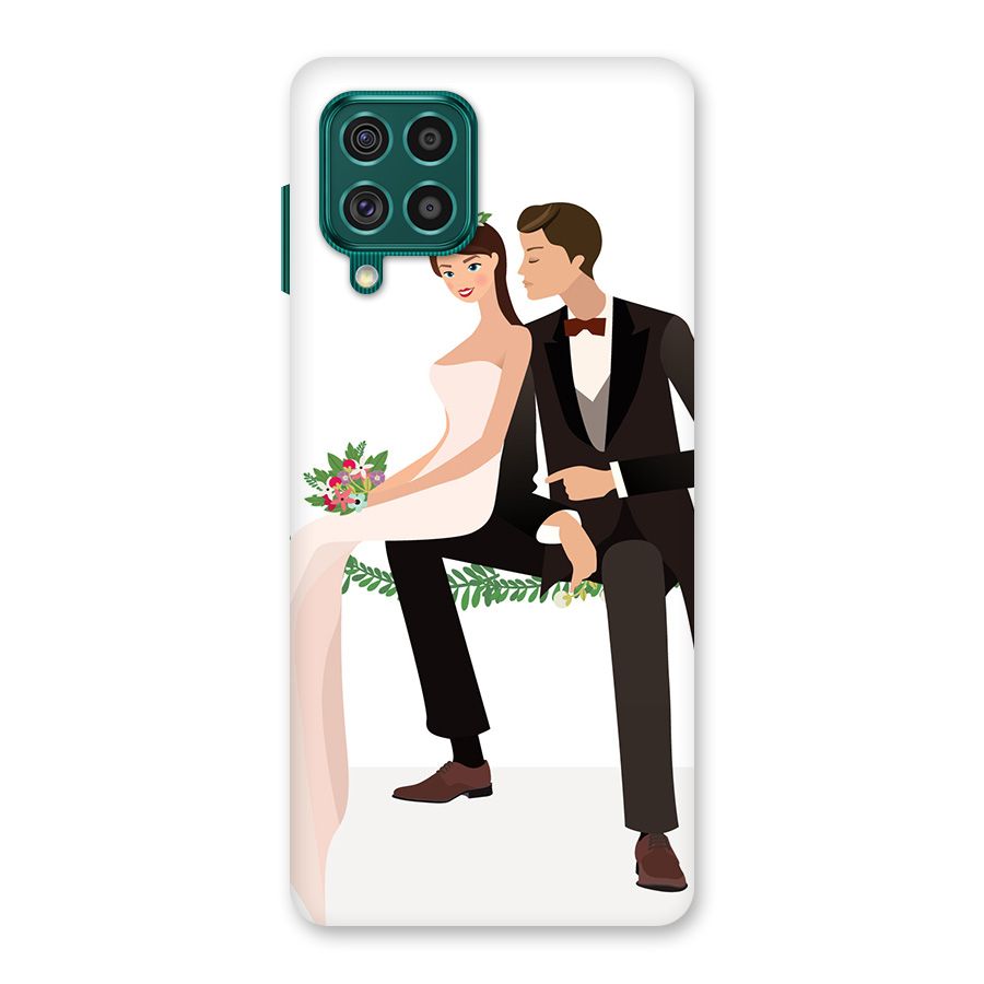Wedding Couple Back Case for Galaxy F62