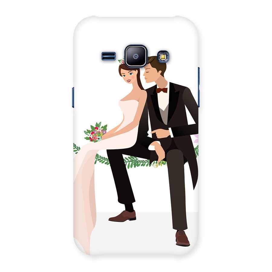 Wedding Couple Back Case for Galaxy J1