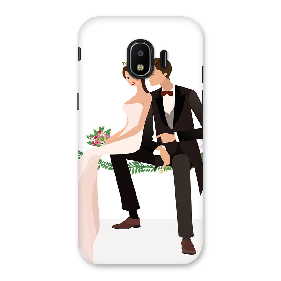 Wedding Couple Back Case for Galaxy J2 Pro 2018