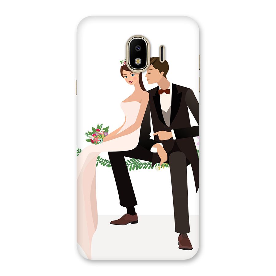 Wedding Couple Back Case for Galaxy J4