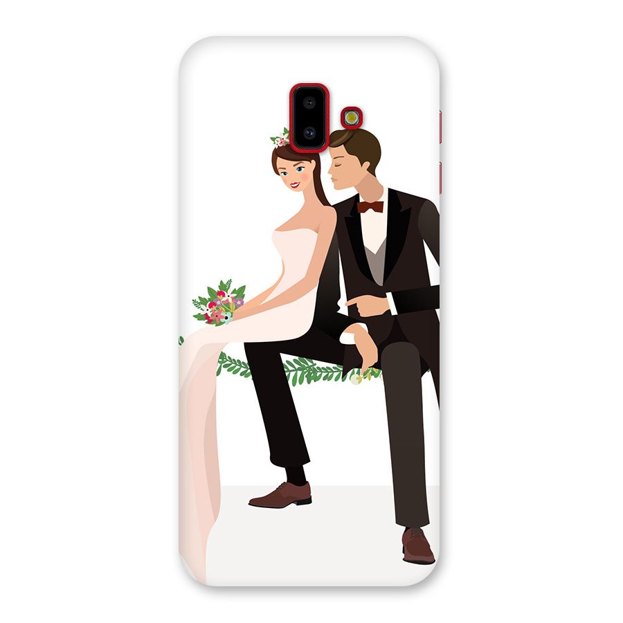 Wedding Couple Back Case for Galaxy J6 Plus