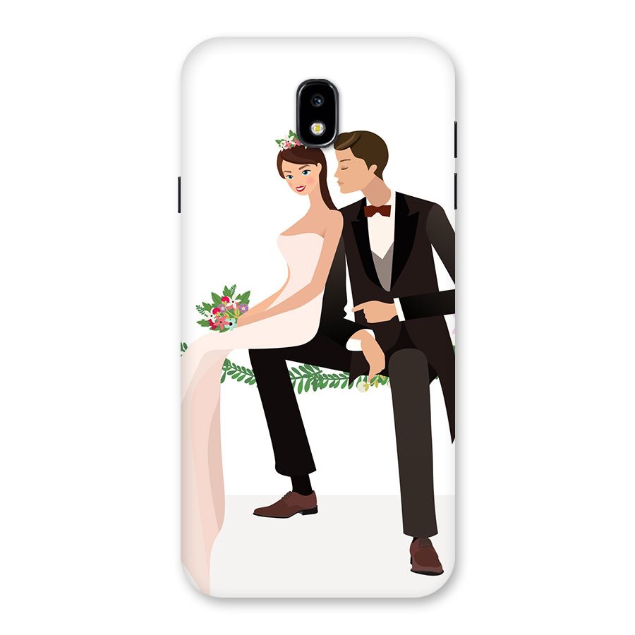 Wedding Couple Back Case for Galaxy J7 Pro