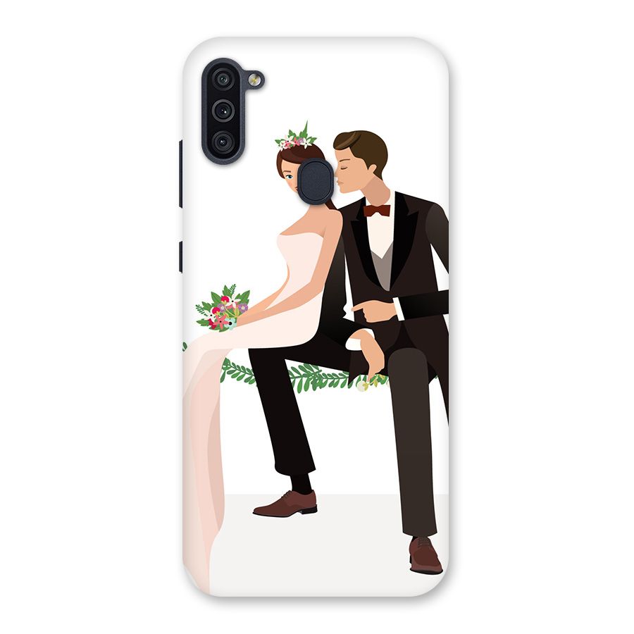 Wedding Couple Back Case for Galaxy M11