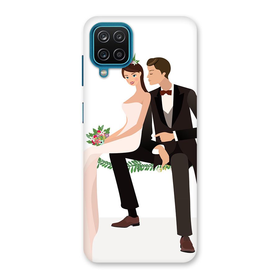 Wedding Couple Back Case for Galaxy M12