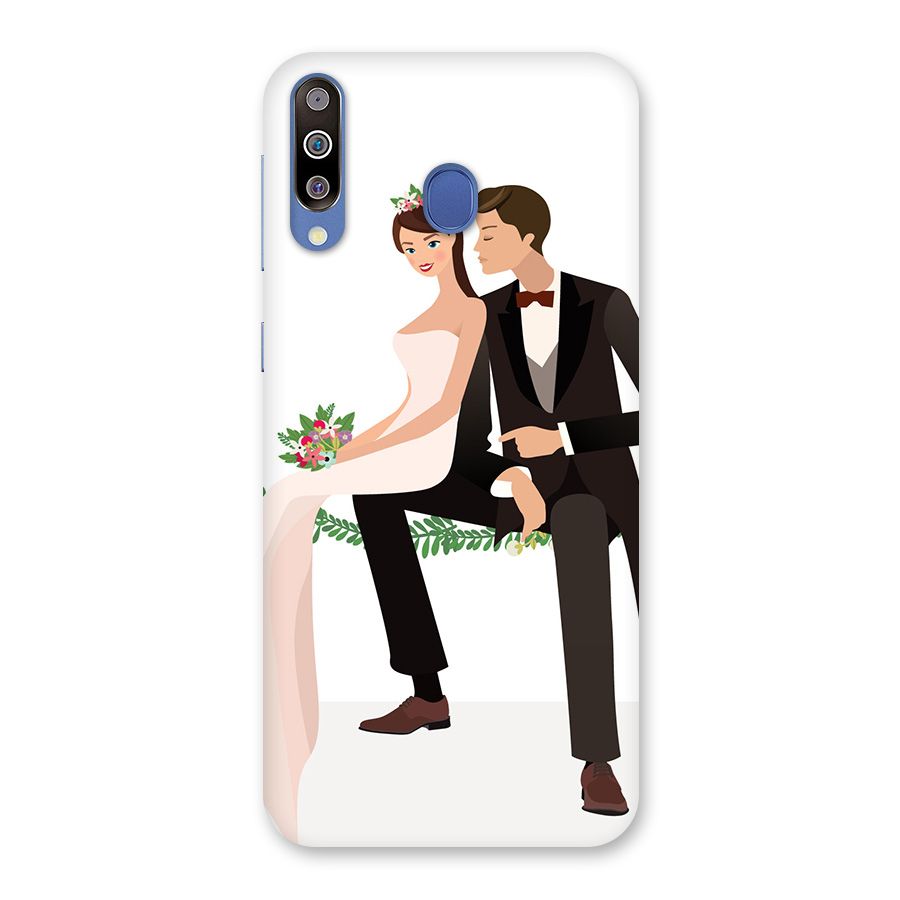 Wedding Couple Back Case for Galaxy M30