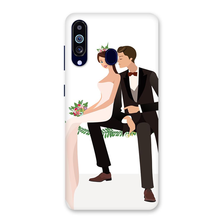 Wedding Couple Back Case for Galaxy M40
