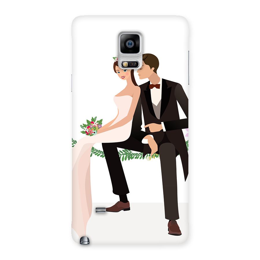 Wedding Couple Back Case for Galaxy Note 4