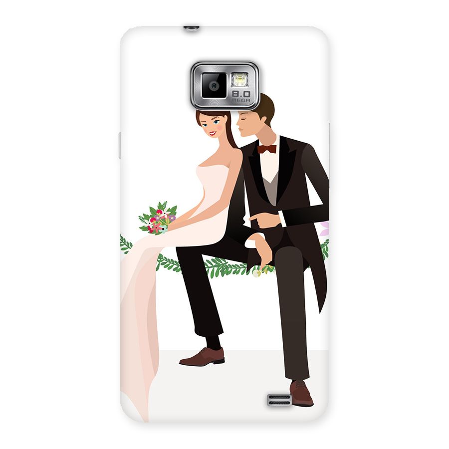 Wedding Couple Back Case for Galaxy S2