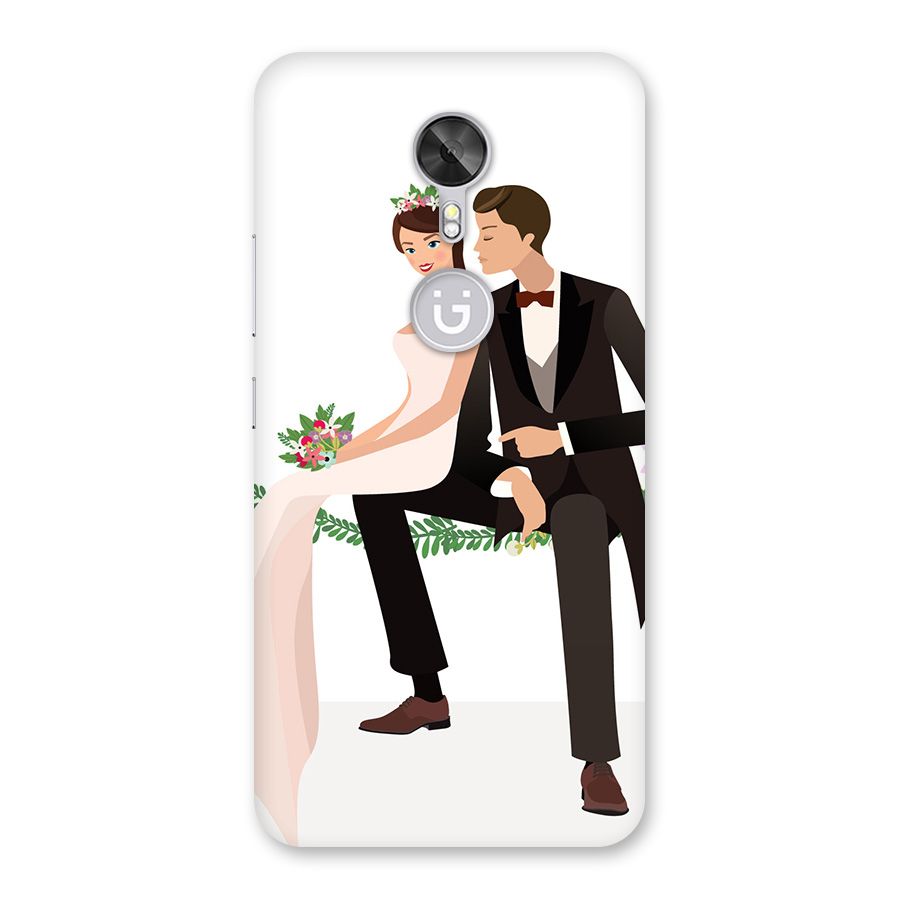 Wedding Couple Back Case for Gionee A1
