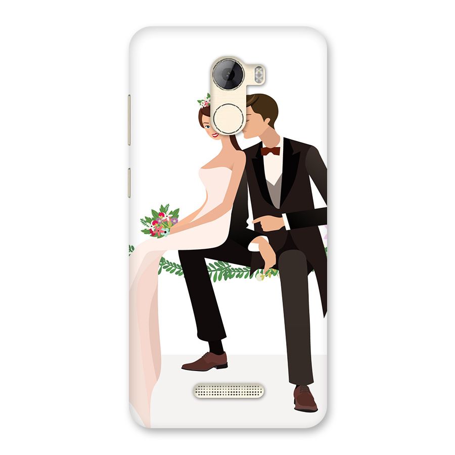 Wedding Couple Back Case for Gionee A1 LIte