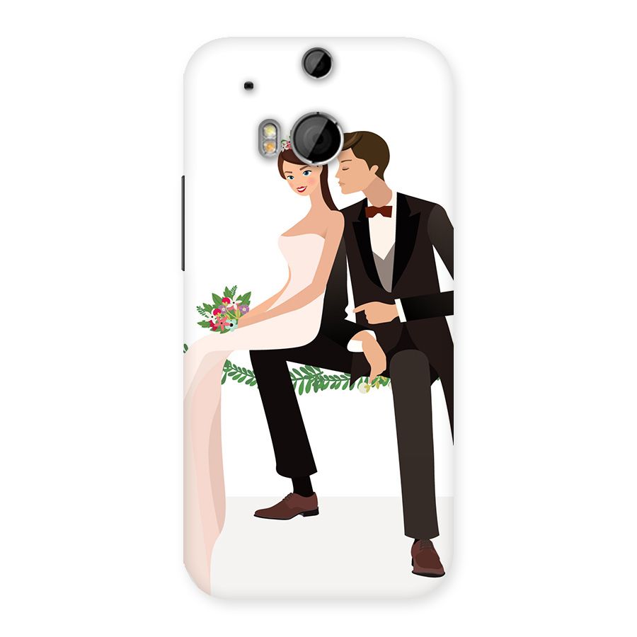 Wedding Couple Back Case for HTC One M8
