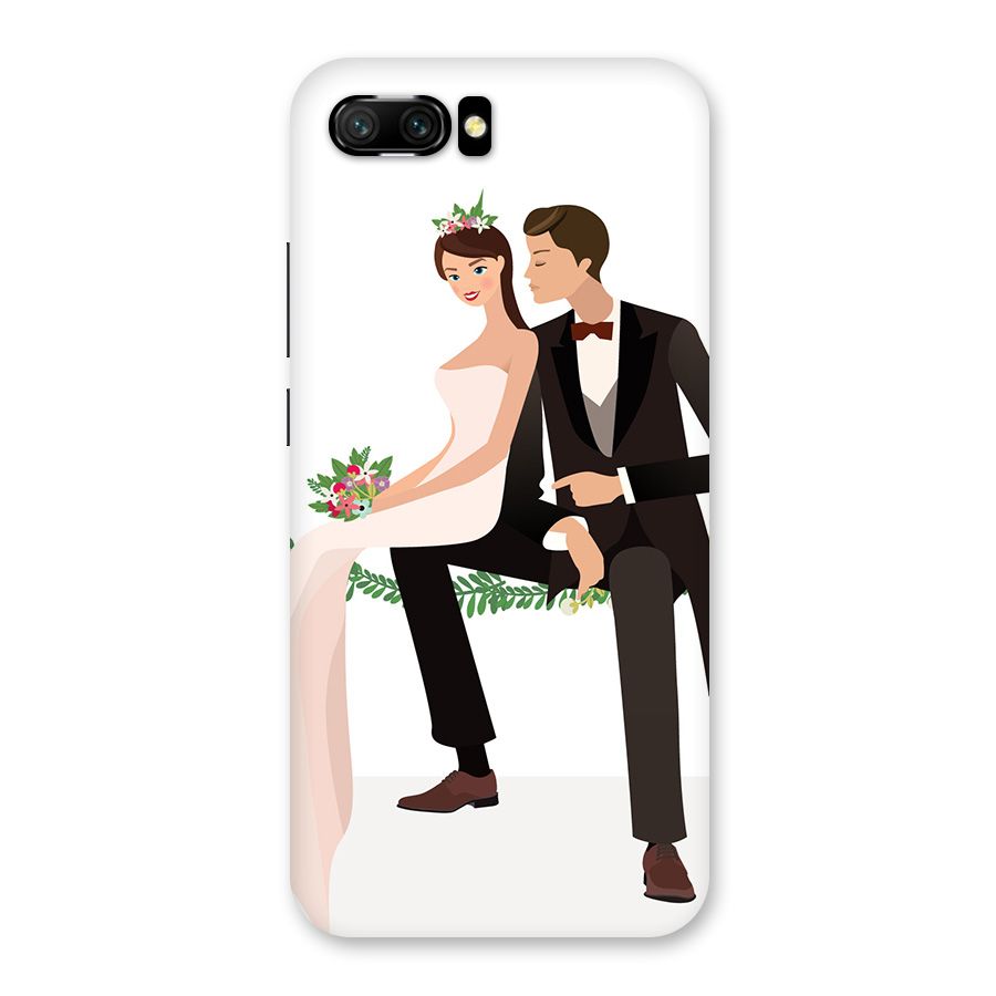 Wedding Couple Back Case for Honor 10