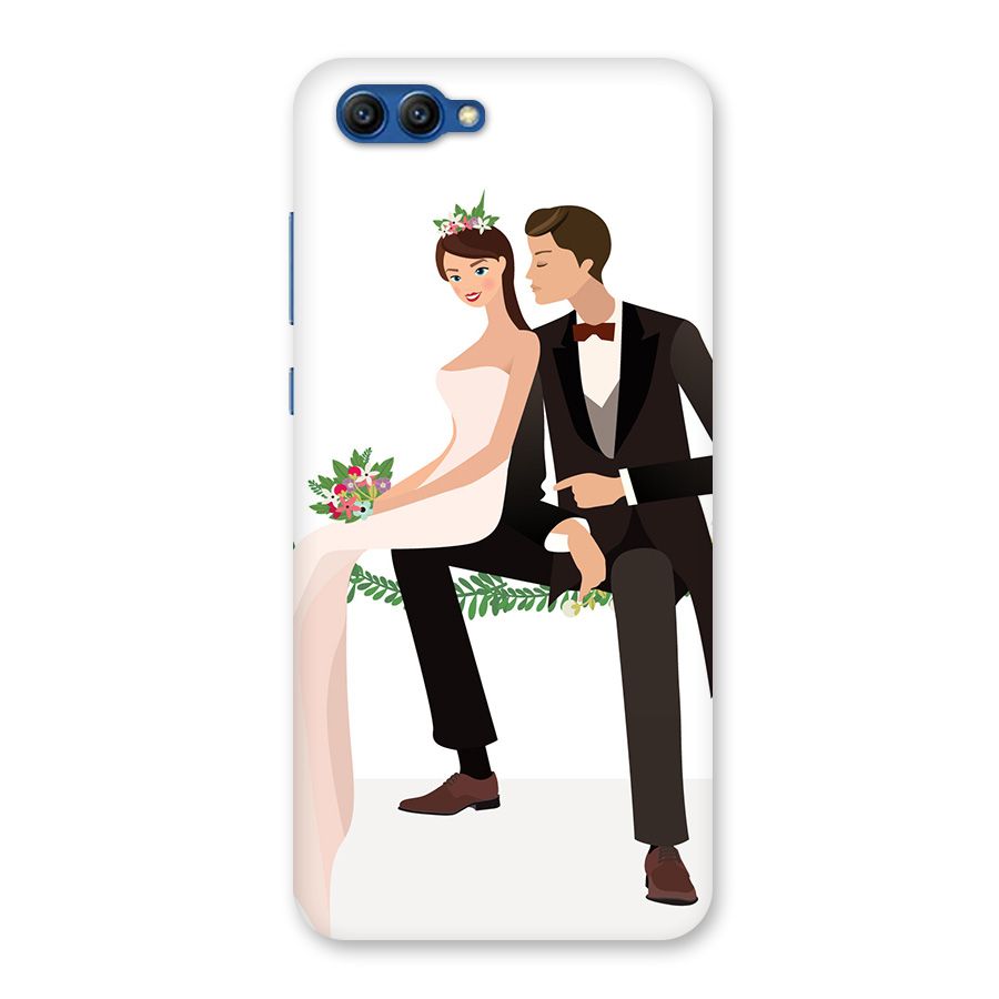 Wedding Couple Back Case for Honor View 10
