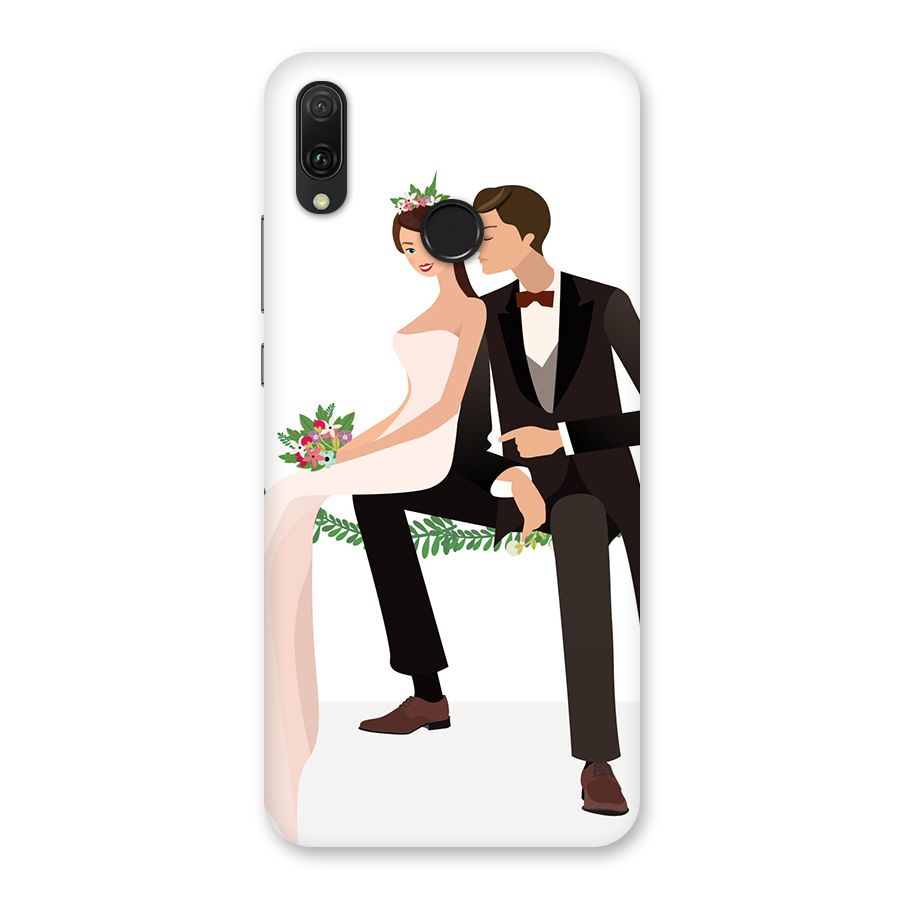 Wedding Couple Back Case for Huawei Y9 (2019)