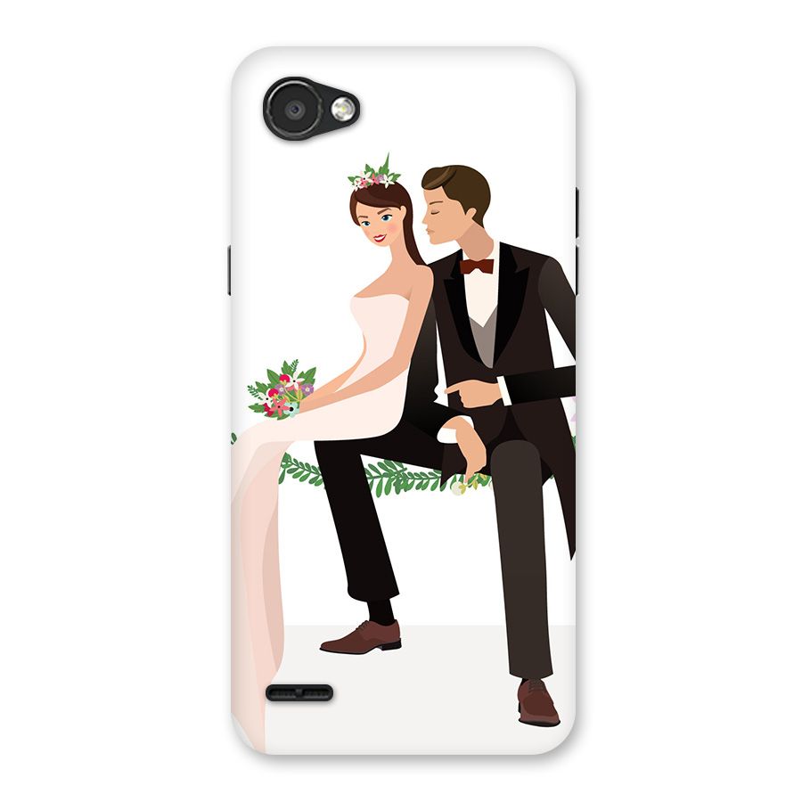 Wedding Couple Back Case for LG Q6