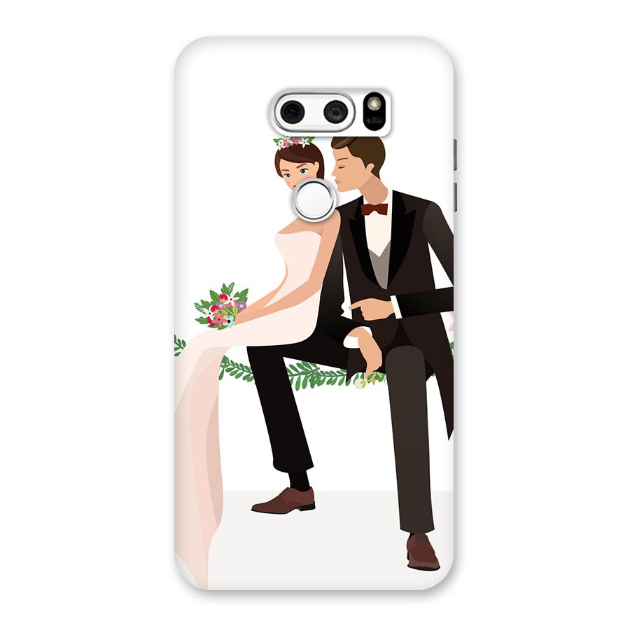Wedding Couple Back Case for LG V30