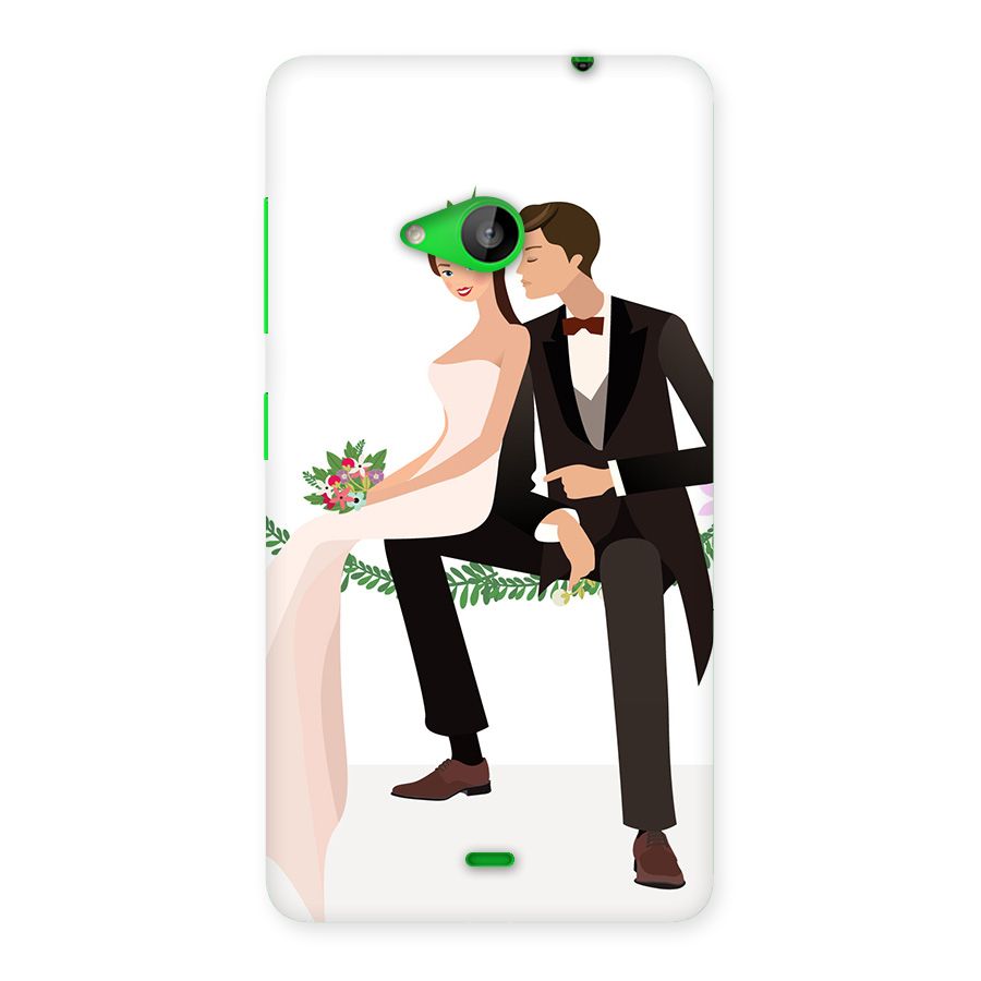 Wedding Couple Back Case for Lumia 535