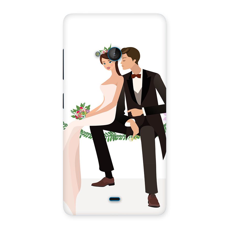 Wedding Couple Back Case for Lumia 540