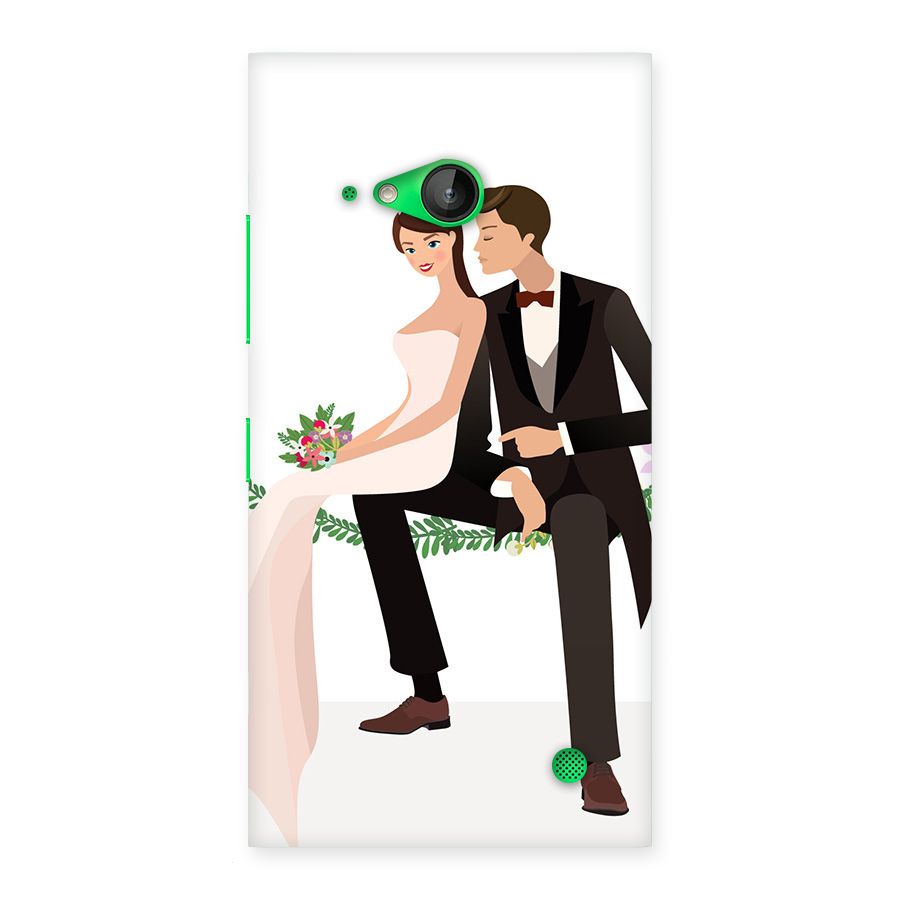 Wedding Couple Back Case for Lumia 730