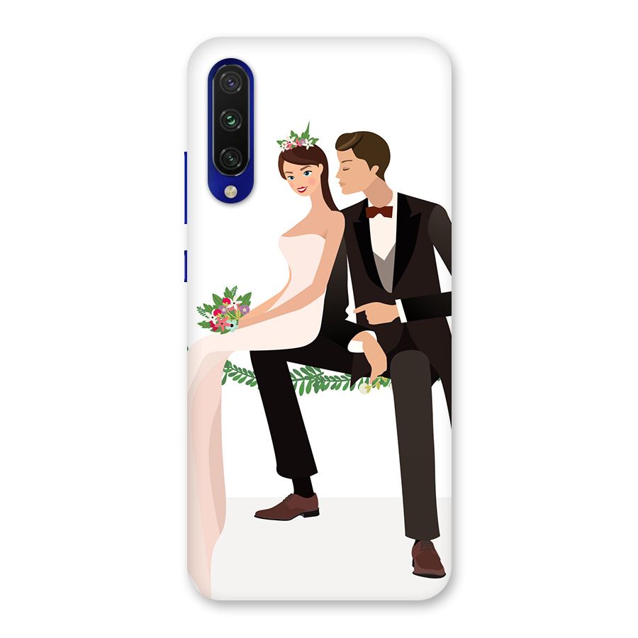 Wedding Couple Back Case for Mi A3