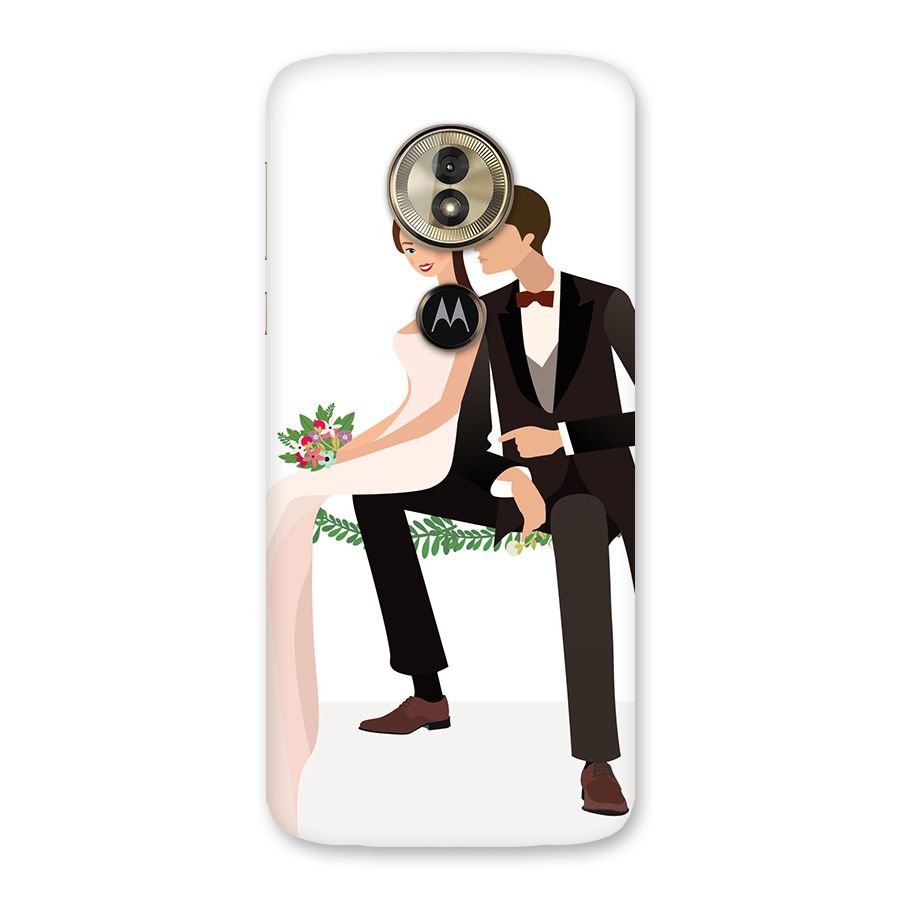 Wedding Couple Back Case for Moto G6 Play