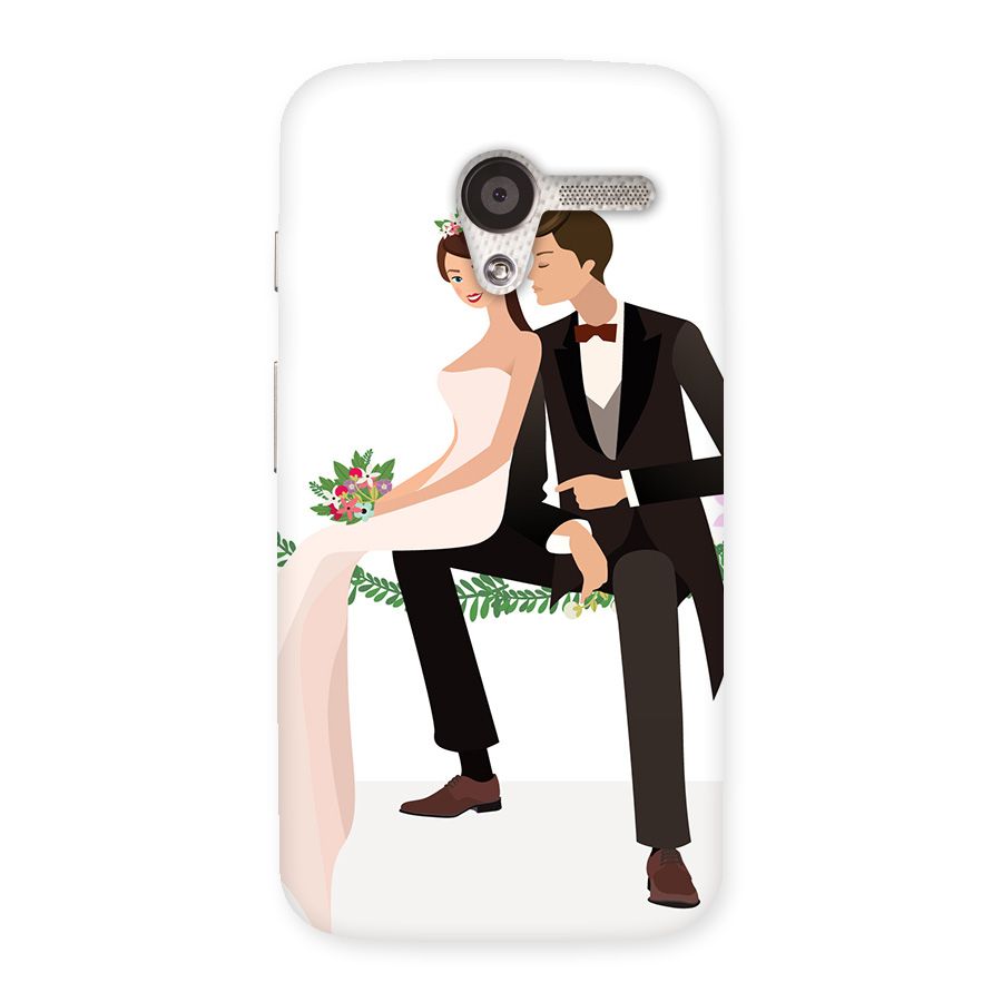 Wedding Couple Back Case for Moto X