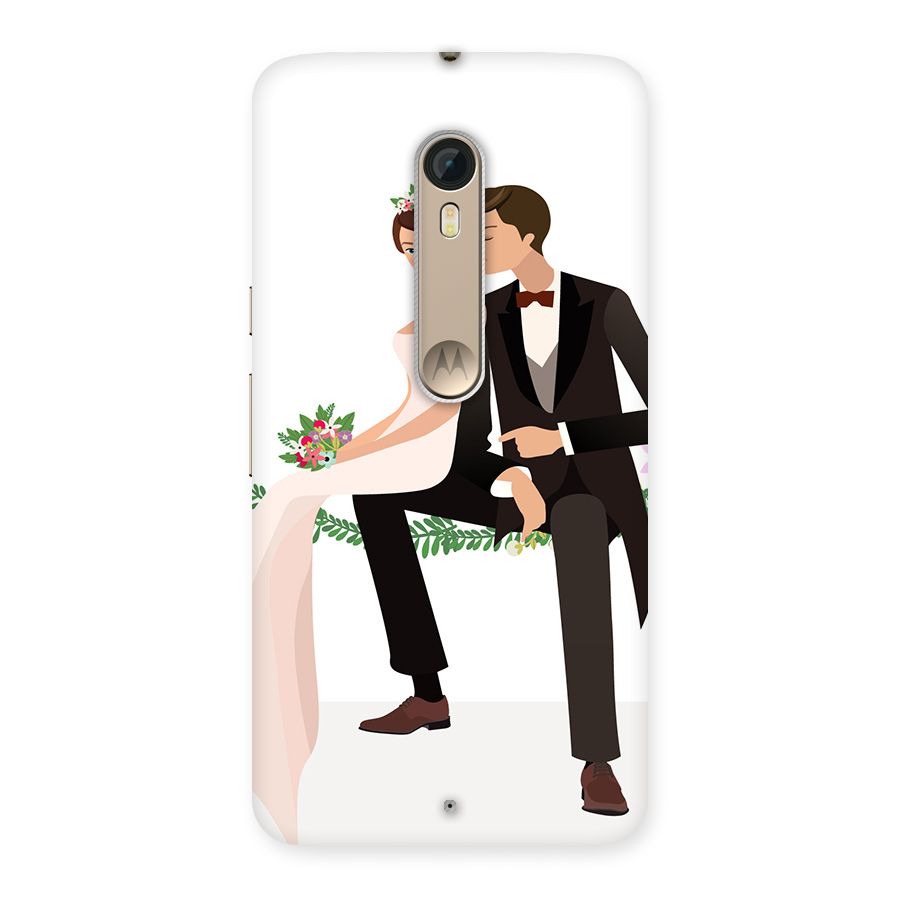 Wedding Couple Back Case for Motorola Moto X Style