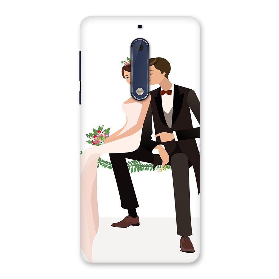 Wedding Couple Back Case for Nokia 5