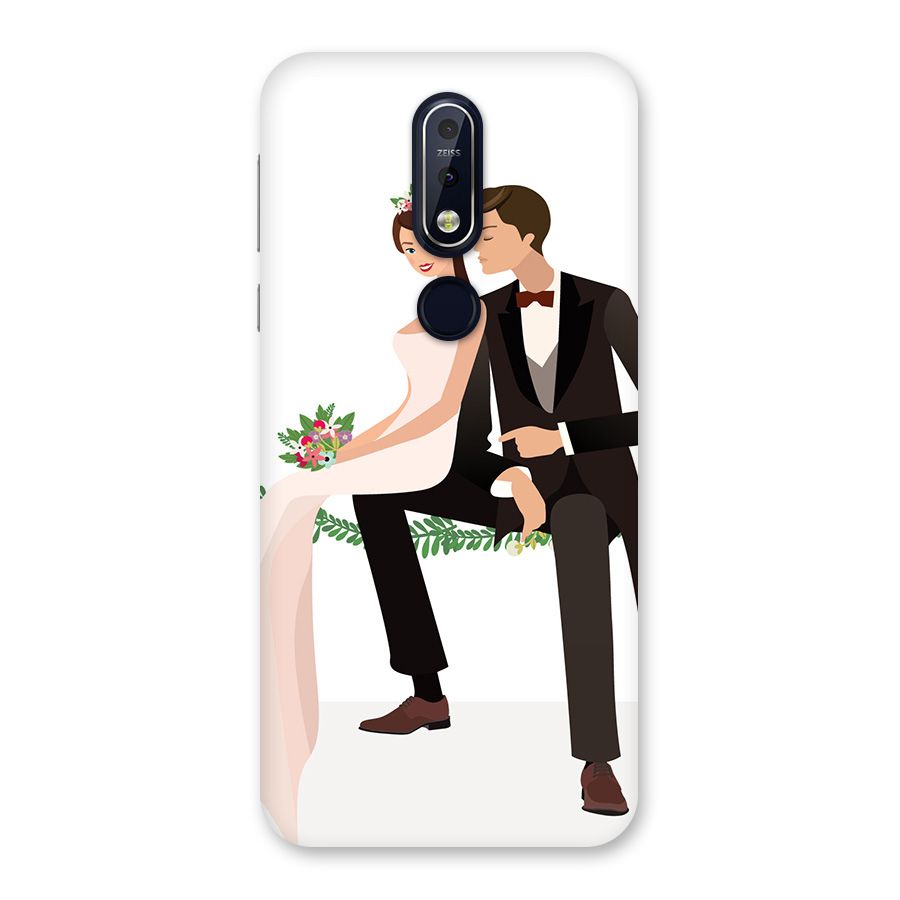 Wedding Couple Back Case for Nokia 7.1