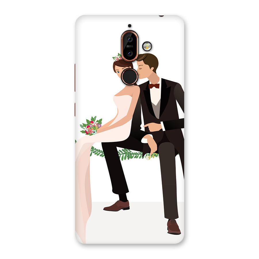Wedding Couple Back Case for Nokia 7 Plus