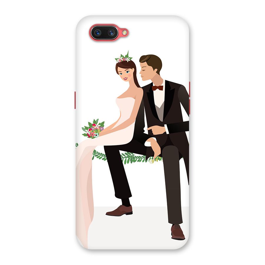 Wedding Couple Back Case for Oppo A3s