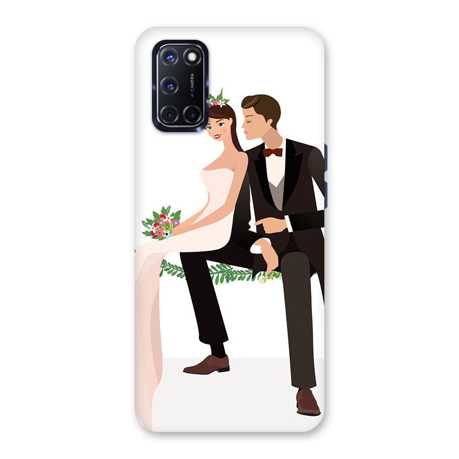 Wedding Couple Back Case for Oppo A52
