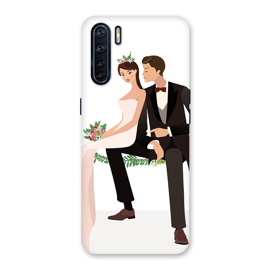 Wedding Couple Back Case for Oppo F15