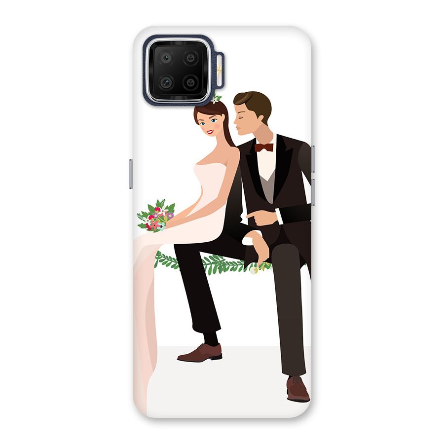 Wedding Couple Back Case for Oppo F17
