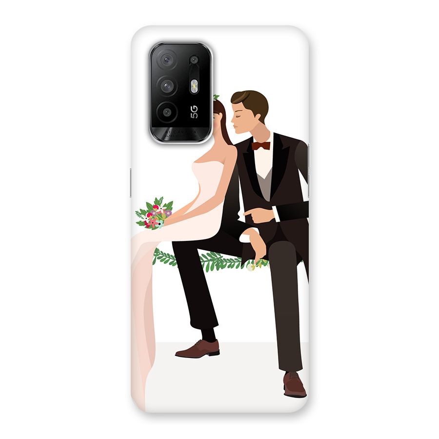 Wedding Couple Back Case for Oppo F19 Pro Plus 5G