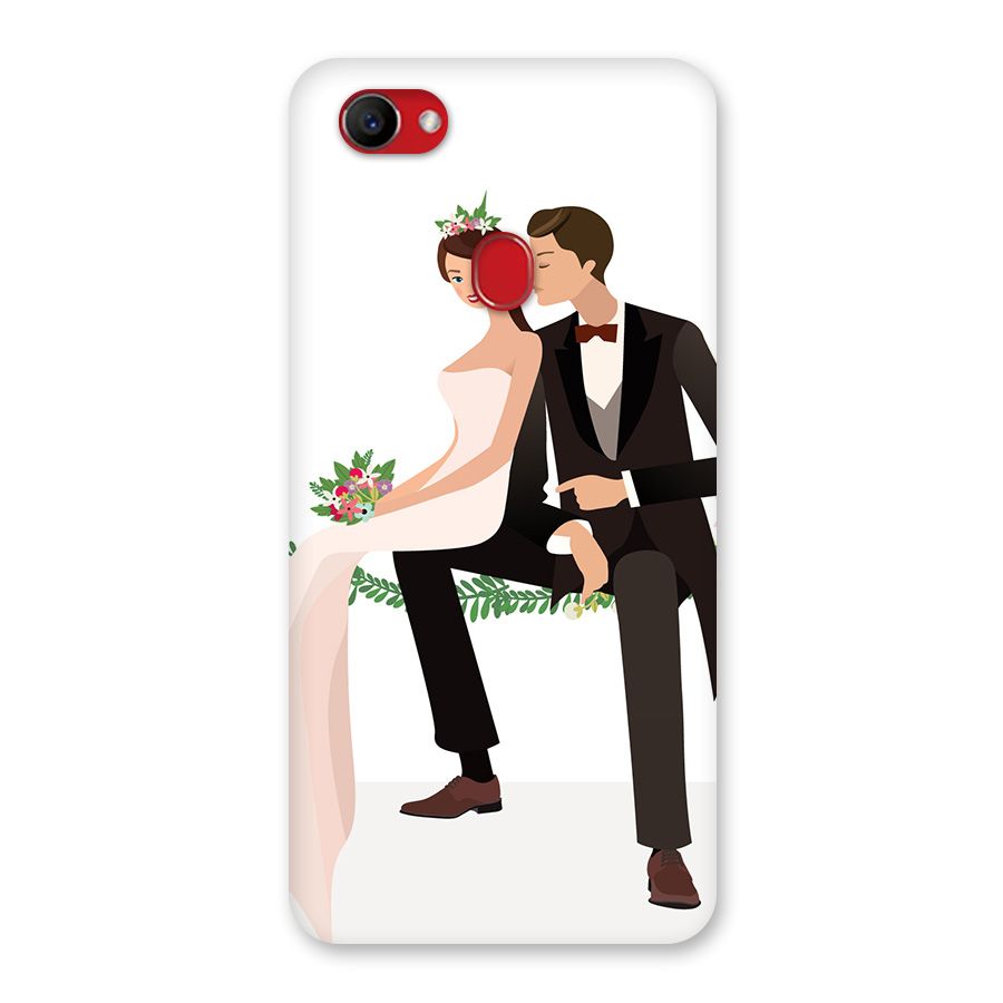 Wedding Couple Back Case for Oppo F7