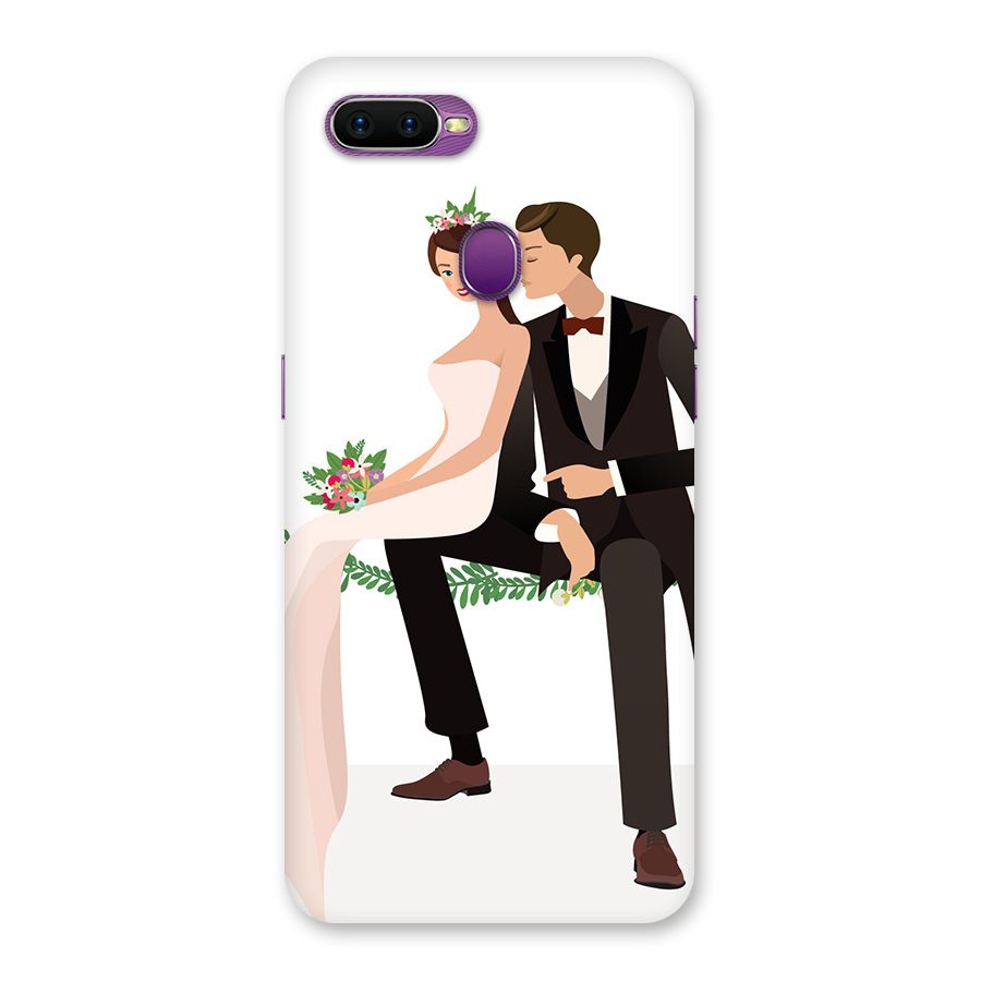 Wedding Couple Back Case for Oppo F9