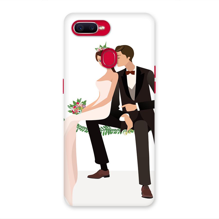 Wedding Couple Back Case for Oppo F9 Pro