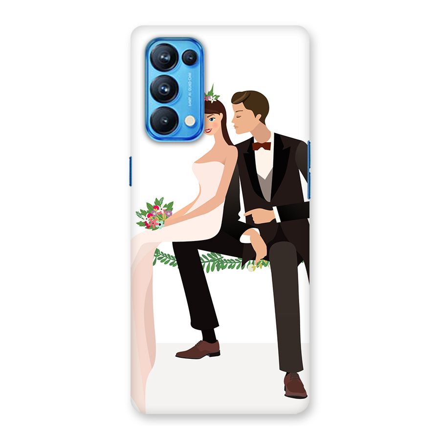 Wedding Couple Back Case for Oppo Reno5 Pro 5G