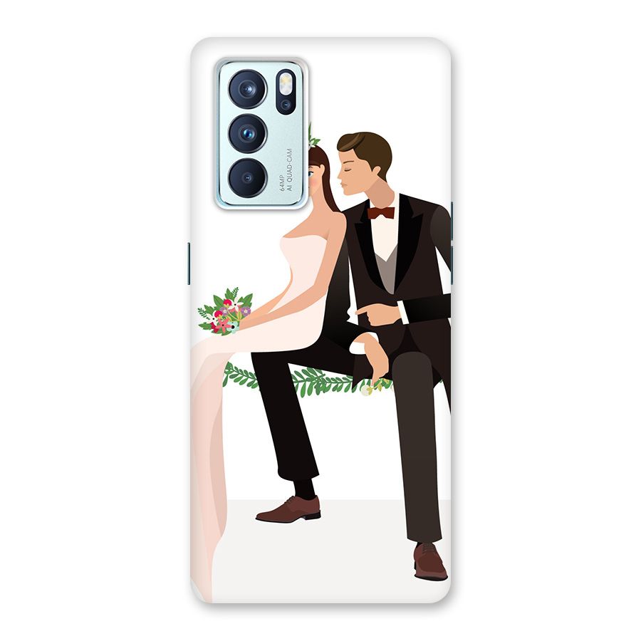 Wedding Couple Back Case for Oppo Reno6 Pro 5G