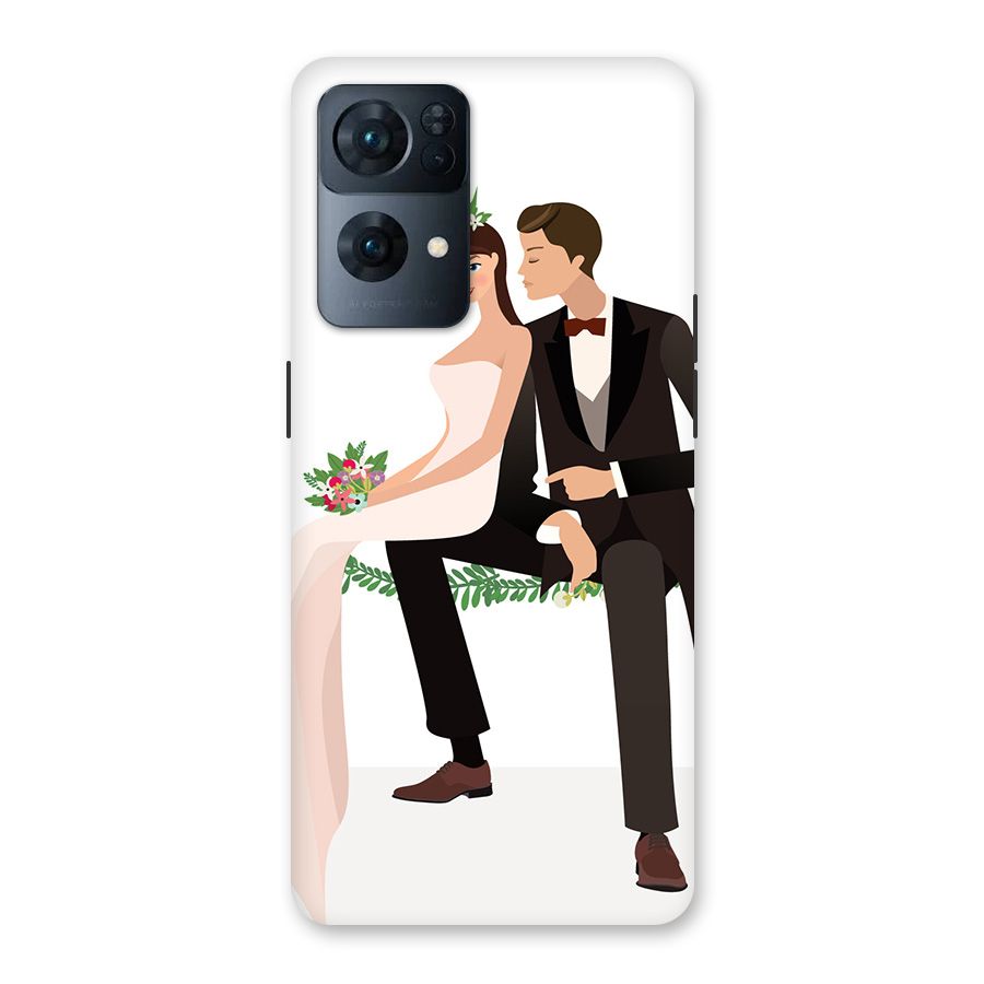 Wedding Couple Back Case for Oppo Reno7 Pro 5G
