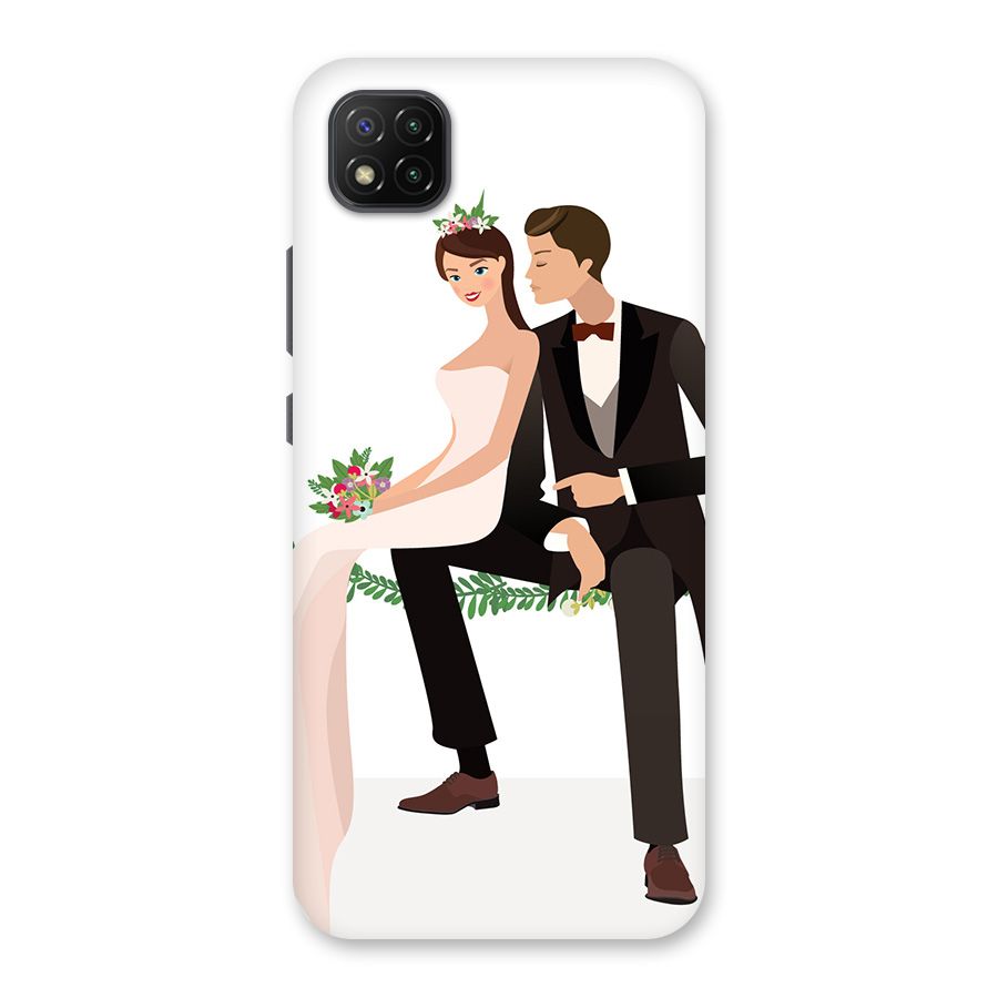 Wedding Couple Back Case for Poco C3